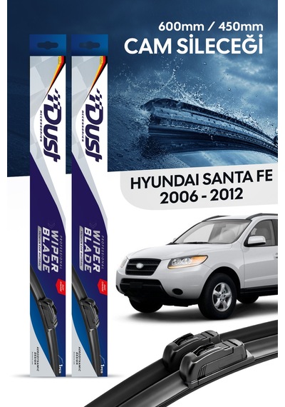 Hyundai Santa Fe Silecek Takımı 2006-2012 Uyumlu 600mm/450mm