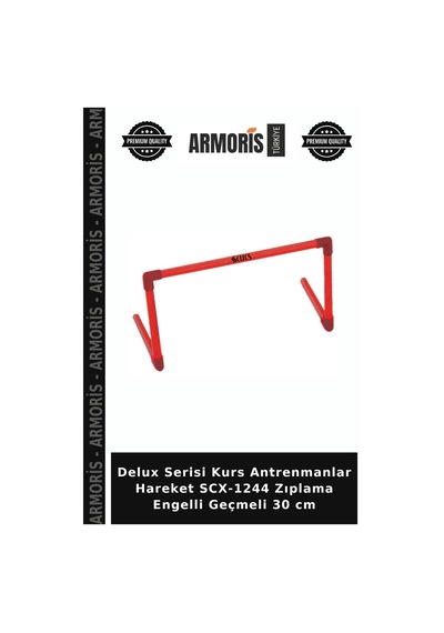 Delux Serisi Kurs Antrenmanlar Hareket Scx-1244 Zıplama Engelli Geçmeli 30 Cm Çok Renkli