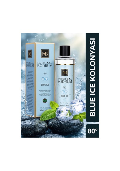 Blue Ice Buzul Ferahlığı Kolonyası 400 Ml Dökmeli 12'li Paket 80 Aile Ve Ofis Toptan Set