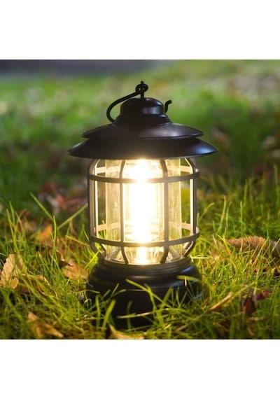 Retro Led Kamp Lambası Çok Renkli