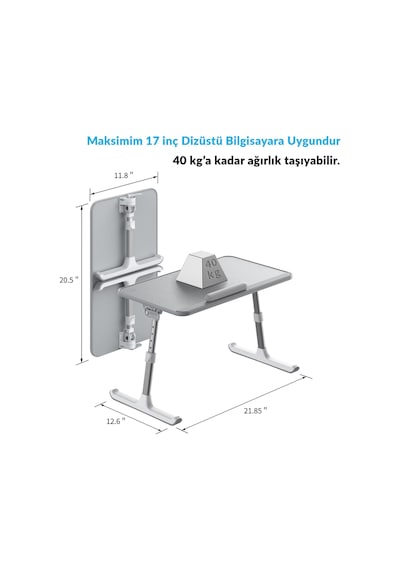 Bix Saiji Al33 Yükseklik Ve Açı Ayarlı Laptop Standı Ergonomik Ve Katlanabilir Çalışma Masasıçekmeceli Gri Bix Saiji Al33 Yükseklik Ve Açı Ayarlı Laptop Standı Ergonomik Ve Katlanabilir Çalışma Masasıçekmeceli Gri