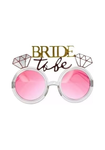 Parti Gözlülüğü Bride To Be Gümüş Pembe