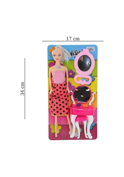 Karlar Ülkesi Fashion Style Makyaj Masalı Model Bebek 28cm