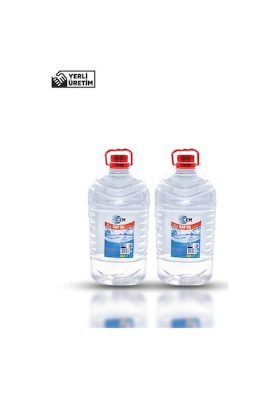 Cem Car Care Saf Su Ütü ve Akü Suyu 2 x 5 L