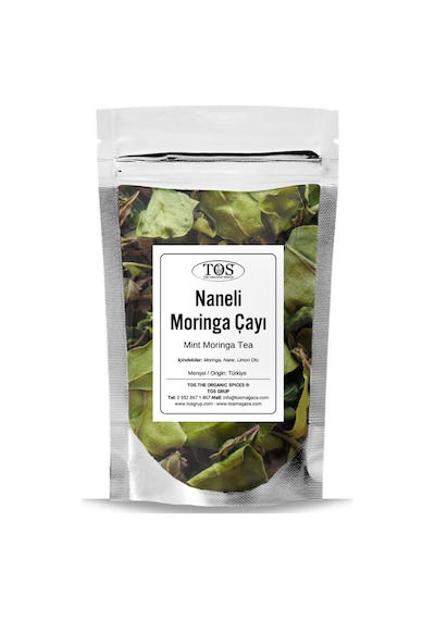 Tos The Organic Spices Naneli Moringa Çayı 100 G