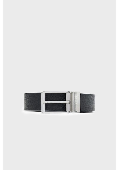 Armani Exchange Deri Logolu Kemer Erkek Kemer Xm003188 Af26723 Mc028 Siyah-gri