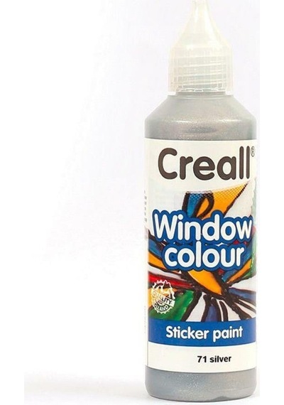 Creall Top Deco 80ml Gümüş Çok  Renkli