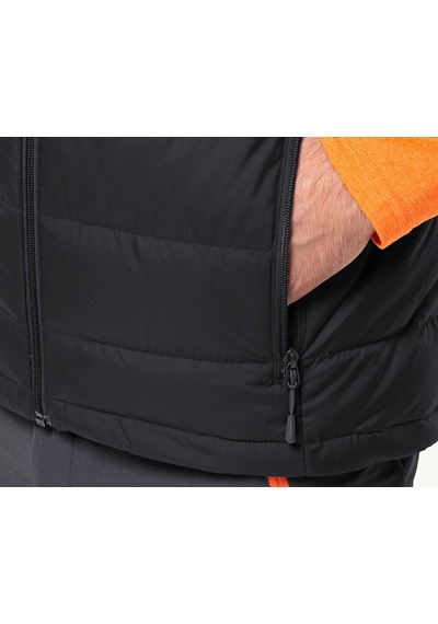 Jack Wolfskin Ather Down Vest M Erkek Outdoor Yelek 1207691-6000 Siyah