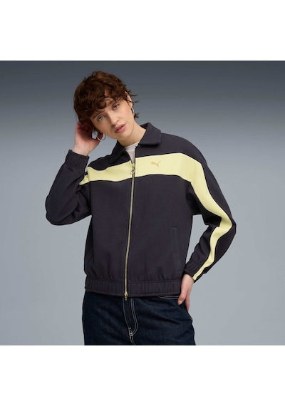 Puma T7 Kadın Geniş Kesim Track Ceket 632137 16 Mavi