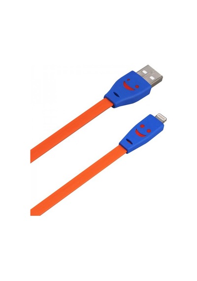 Apple Uyumlu iPhone 5 5S 6 6S 7 8 Plus X Xr Xs 11 Smiley Usb Şarj Data Kablo