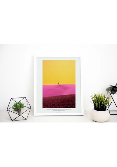 Isalone Serisi No:16 Art Print