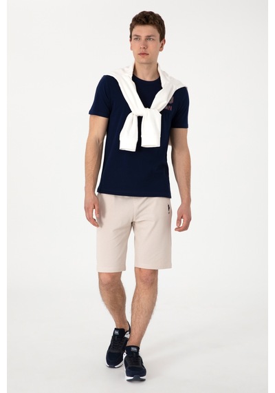 U.s. Polo Assn. Erkek Taş Şort Örme 50298038-vr049 Tas