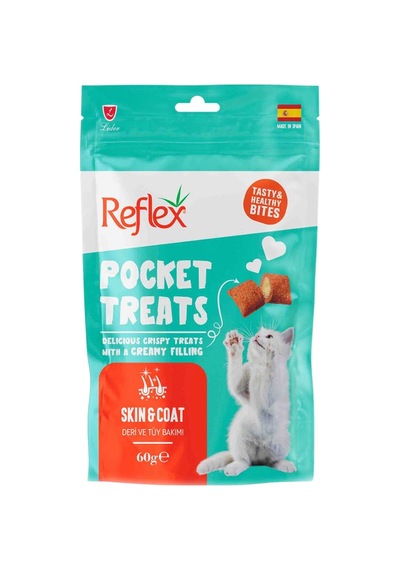 Pocket Treats Skin And Coat Kedi Ödülü 60 Gr