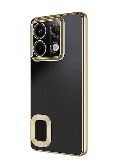 Noktaks - Xiaomi Uyumlu Xiaomi Redmi Note 13 Pro 5g - Kılıf Kamera Korumalı Tatlı Sert Omega Kapak - Rose Gold