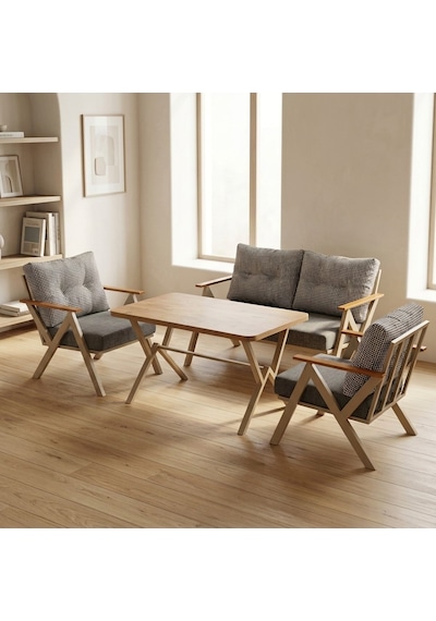 Venedik 2+1+1+ 70x120 Ceviz Desenli Masa Metal Balkon Takımı Keten Dokulu Kumaş Cappuccino Metal - Bahçe Teras Oturma Gri - Antrasit Venedik 2+1+1+ 70x120 Ceviz Desenli Masa Metal Balkon Takımı Keten Dokulu Kumaş Cappuccino Metal - Bahçe Teras Oturma Gri - Antrasit