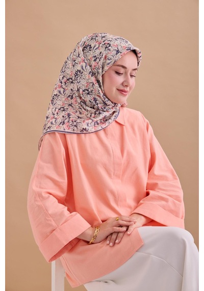 Silk Home Twill İpek Eşarp 11477-19 Ekru, Gümüş, Pembe, Çelik Mavi, Su Yeşili
