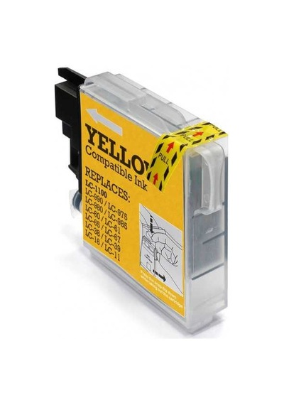 Brother Lc38-lc67-lc980-lc1100 Sarı Uyumlu, Kartuş Great Toner