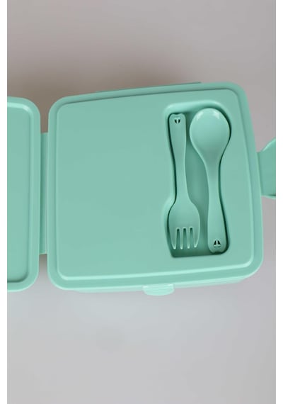 Dekomus İle Lisanslı Stıtch 2 Katlı Beslenme Kutusu / Lunch Box Çok Renkli