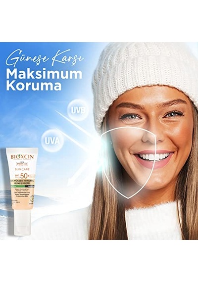 Bioxcin Sun Care Çok Yüksek Korumalı Yağlı Ciltler Için Renkli Güneş Kremi Tinted Spf 50+ 50 Ml