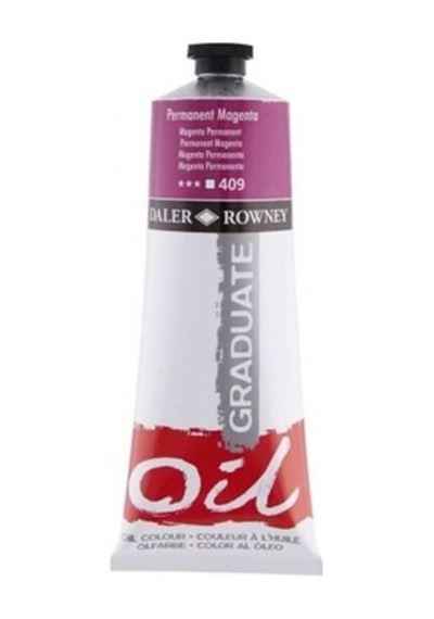 Graduate 200 ML Yağlı Boya 409 Permanent Magenta