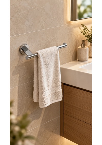 Valtemo Bıblos Crome Havluluk 28 Cm Va-8415 Krom