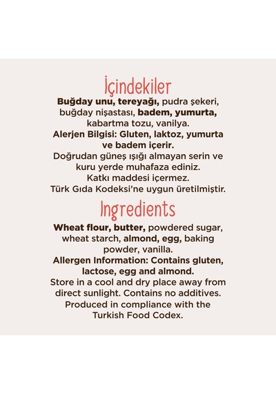 Bademli Kavala Kurabiye 250 G