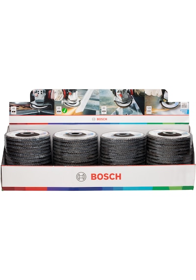 Bosch X451 Flap Taşlama Diski 60k 115mm, 60 Adet, 60 Kum - 2608626123