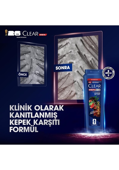 Men Kepeğe Karşı Etkili Şampuan Legend By Cr7 600 Ml