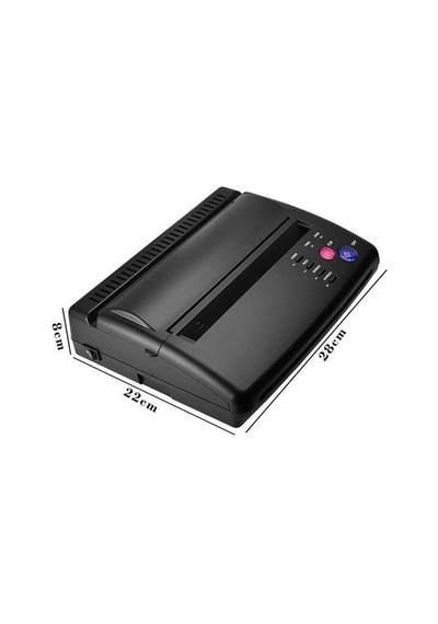 Thermal Copier Machine Prt1 Siyah Dövme Stencil Termal Yazıcı