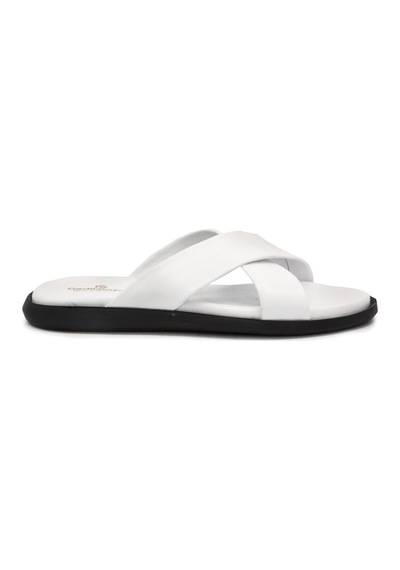 Gedikpaşalı Frk 9Y 6054 Beyaz Erkek Ayakkabı Terlik-Sandalet (484601371) Beyaz