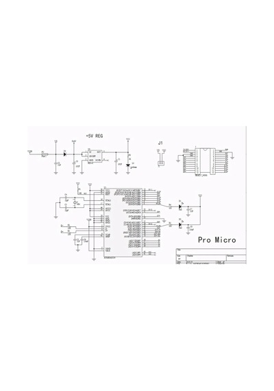 Arduino Pro Micro Atmegau4 Micro Usb 5V 16Mhz Atmel Mini Mcu