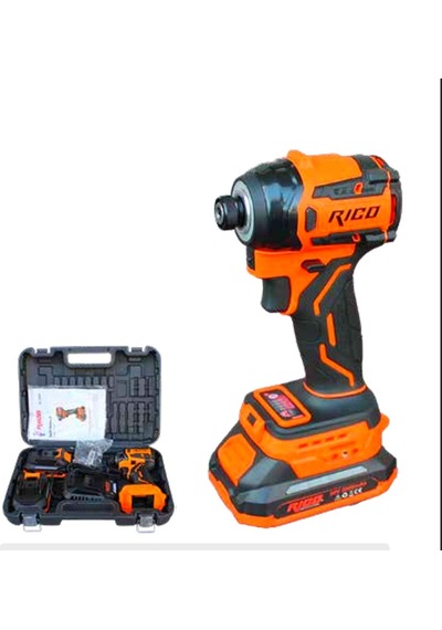 Rico Şarjlı Vidalama 20v 2a Çift Akü 180 Nm 028-re0032