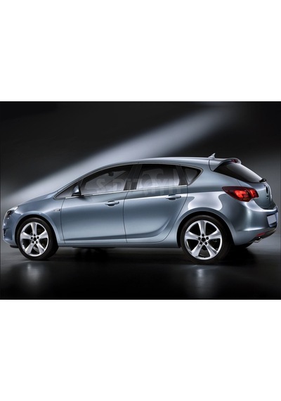 S-Dizayn  Opel Astra J Hb Krom Cam Çıtası 4 Prç 2010 Üzeri