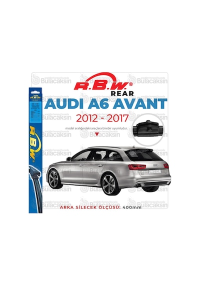Rbw Audi A6 Avant 2012 - 2017 Arka Silecek
