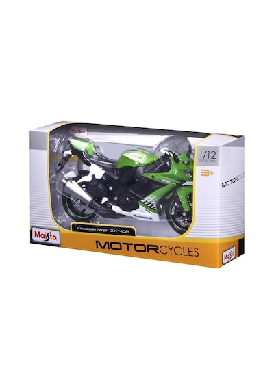 Kawasaki Zx10 Rr 1:12 Ölçek Maisto Lisanslı 18cm Açık Bej