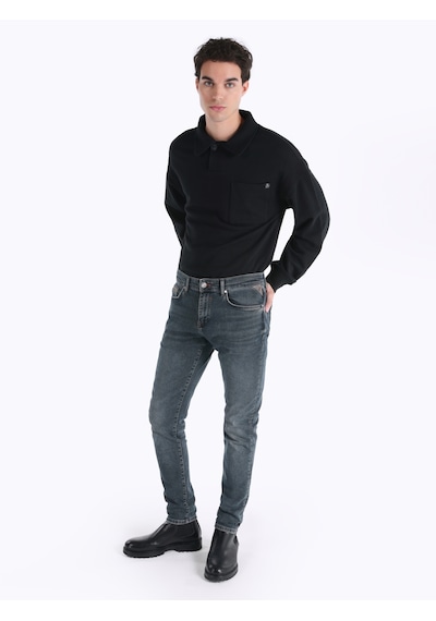 Colin's Colins 041 Danny Slim Fit Düşük Bel Düz Paça Koyu Mavi Erkek Pantolon Cl1066310 001