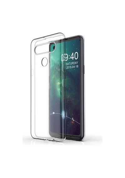 LG Uyumlu K51s Kılıf Zore Süper Silikon Kapak Renksiz