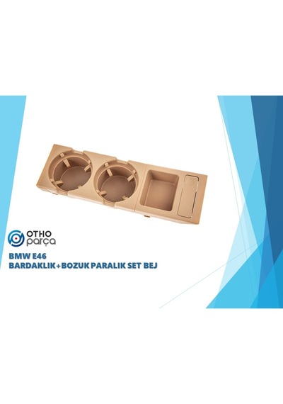 Bmw E46 Bardaklık Bozuk Paralık Set Bej 51168217955 (492895067)