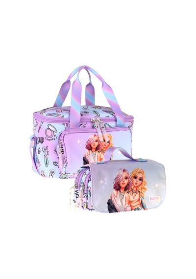 Wow Generation Kız Çocuk Friends Pembe Thermo Beslenme Çantası Ve Kalemlik Seti - Setwg-w6055