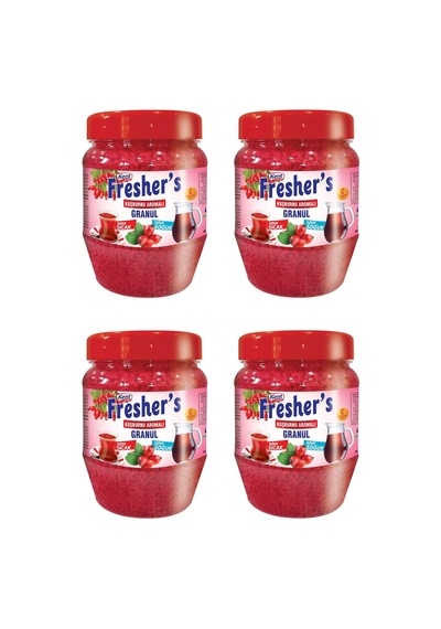 Kent Boringer Fresher's Kuşburnu Aromalı Granül İçecek 300 Gr X 4 Adet 300 G