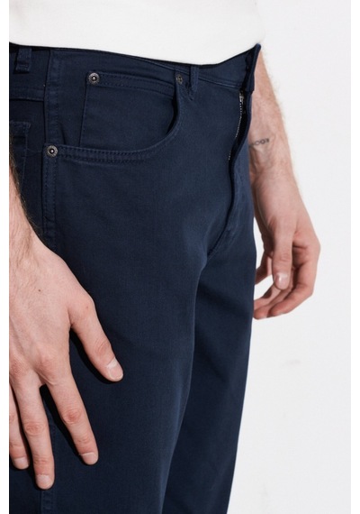 Wrangler Erkek Texas Slim Fit Dar Kesim Normal Bel Esnek Pantolon 673w12s004 Lacivert