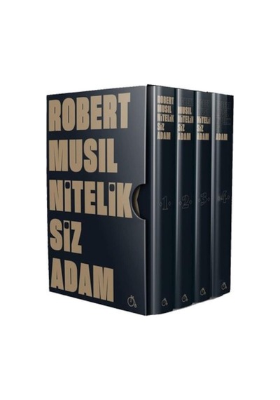 Niteliksiz Adam Seti - 4 Kitap Takım Kutulu - Robert Musil - Aylak Adam