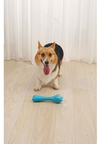 M-pets Rob Ödül Hazneli Köpek Oyuncağı Mavi 23,5x6,5x6,5 Cm 244-50083.01