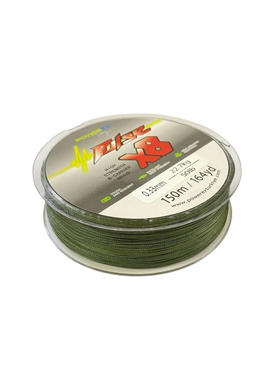 Powerex Pulse 8 Örgü 150m. Dark Green İp Misina