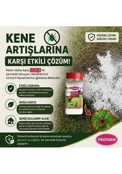 Lcs3 120gr Doğal Kene Karınca Tahtakurusu Öldürücü Diatomlu Toprak Zararsız Kabuklu Böcek Mücadelesi