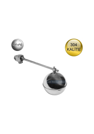 Paslanmaz Krom Şamandıra (Flatör) 304 Kalite (Ölçü Seçiniz)