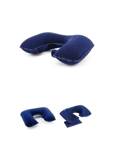 Seyahatyastığı Ortopedik Şişirilebilir Konforlu Ergonomik Araba Yolculuk Araç Boyun Seyahat Yastığı