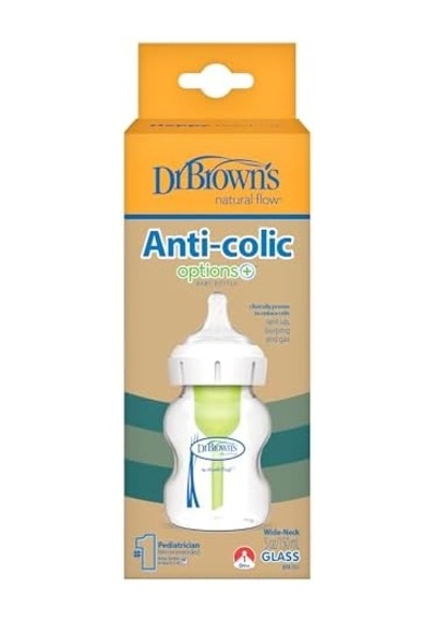 5 Oz/150 Ml Geniş Ağız Cam Biberon, Tekli Paket 51700