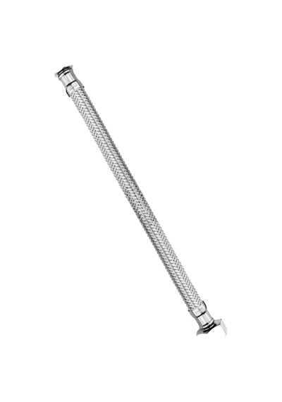 2 1/2" 16 Bar Paslanmaz Örgülü Hidrofor Hortumu Düz Flex Hortum Rakor & Nipel 60 Cm