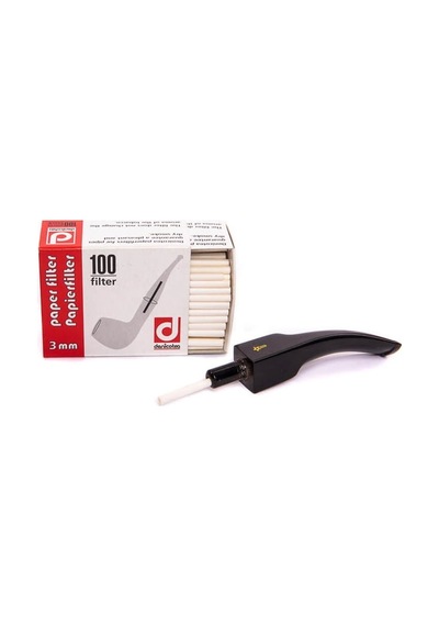 Denicotea 3mm Kağıt Pipo Filtresi 100 Adet 301404